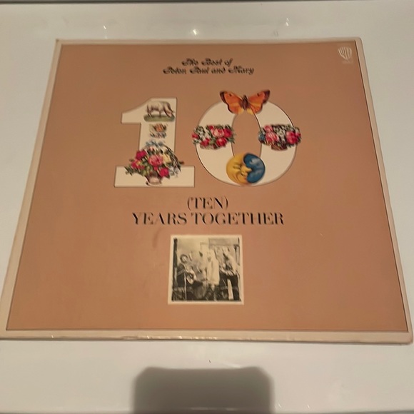 The best of Peter, Paul and Mary (ten) years together LP 1st press Vintage 1960 - Picture 1 of 16